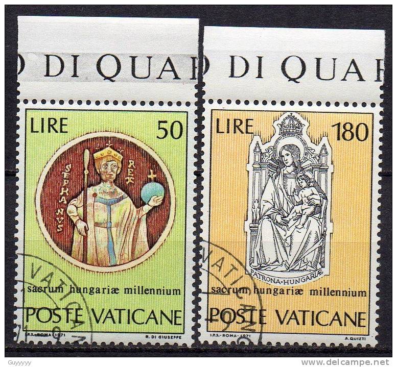 Vatican - 1971 - Yvert N° 531 & 532 - Usati