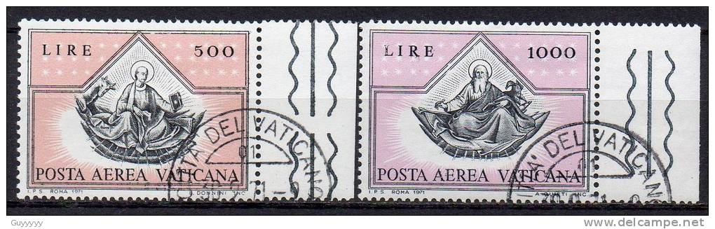 Vatican - Poste Aérienne - 1971 - Yvert N° 55 à 58 - Poste Aérienne