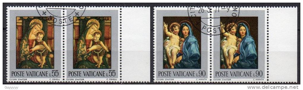 Vatican - 1971 - Yvert N° 522 à 526 - Oblitérés