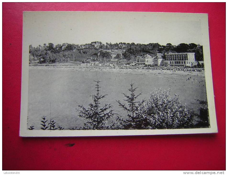 CPSM-22-PERROS GUIREC-LA PLAGE DE TRESTRAOU-NON VOYAGEE -PHOTO RECTO / VERSO - Perros-Guirec