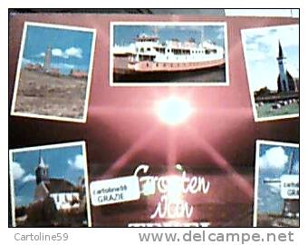 HOLLAND  NEDERLAND  PAYS BAS  GROETEN  TEXTEN  VUES NAVE SHIP FERRY -VB1988 DL293 - Texel