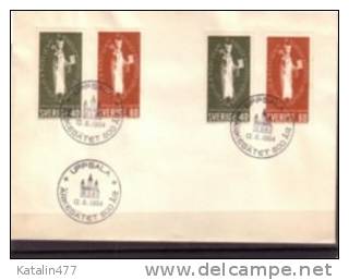 Sweden, 1964. Uppsala Bishop City - FDC - FDC