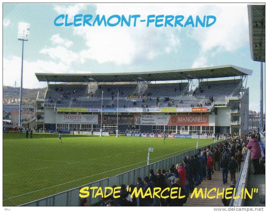 CLERMONT FERRAND "Parc Des Sports Marcel Michelin" (63) - Rugby