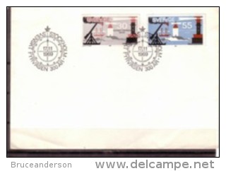 Sweden, 1969. Lighthouses -  FDC - FDC