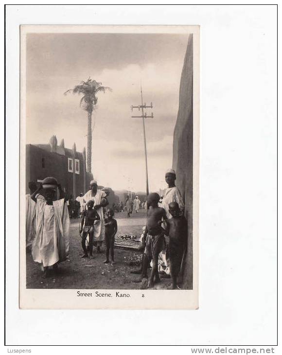 OLD FOREIGN 6417 - NIGERIA - STREET SCENE - KANO - Nigeria