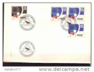 Sweden, 1971. Traffic Safety, FDC - FDC