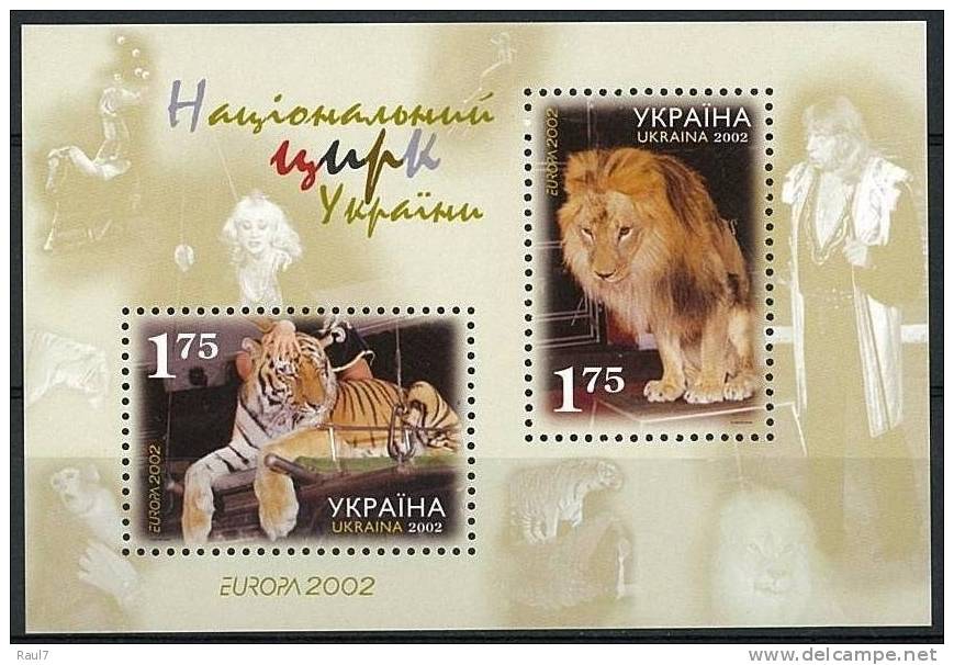 EUROPA 2002 - UKRAINE - BF NEUF ** (MNH) - 2002