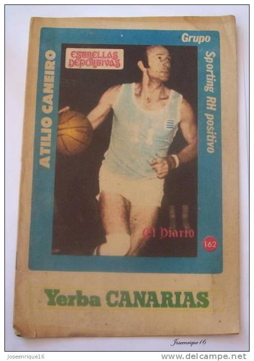 URUGUAY BASKETBALL BASQUETBOL. ATILIO CANEIRO. MAGAZINE REVISTA DEPORTIVA N° 162  1980 - Andere & Zonder Classificatie