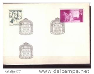 Sweden, 1973. Royal Theatre,  FDC - FDC