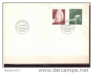 Sweden, 1980. Care,    FDC - FDC