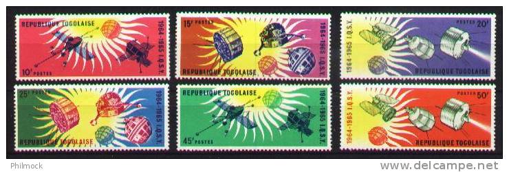 Space-espace République Togolaise 429-434** - MNH - - Collections