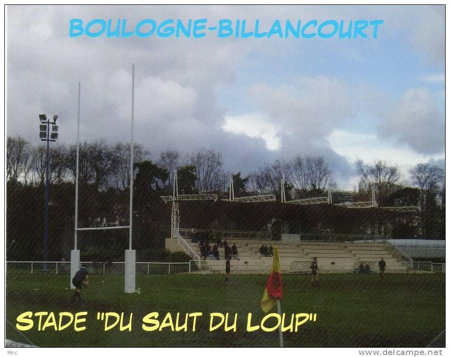 BOULOGNE-BILLANCOURT Stade "du Saut Du Loup" (92) - Rugby