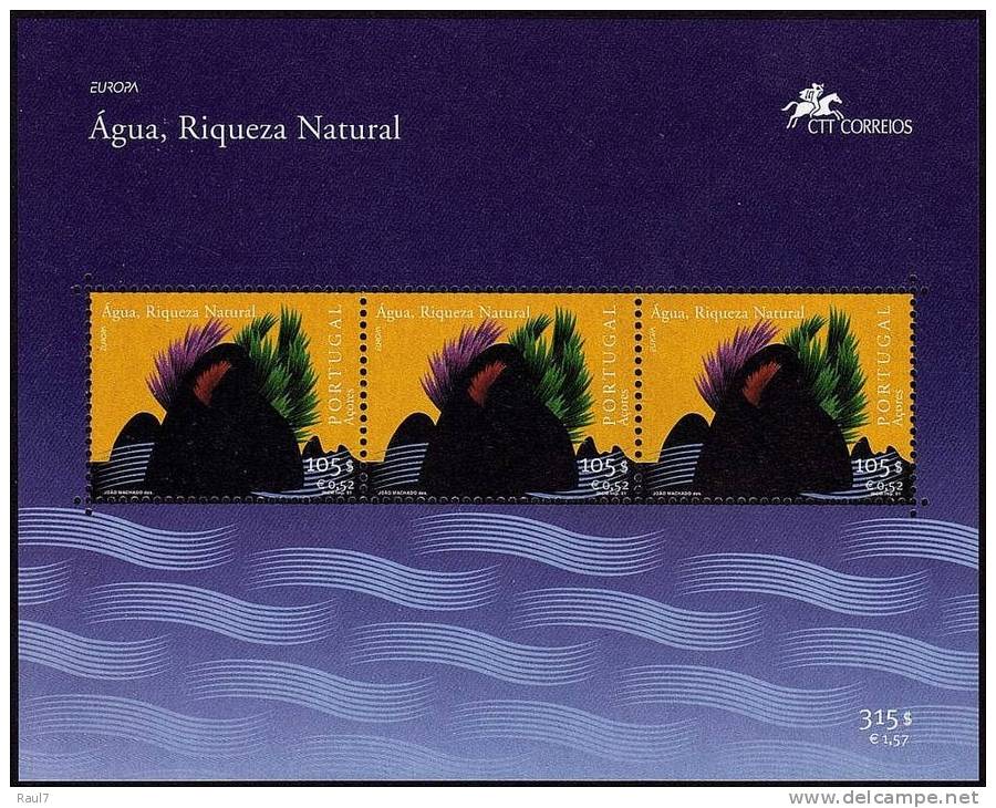 EUROPA 2001 - AçORES - BF NEUF ** (MNH) - 2001