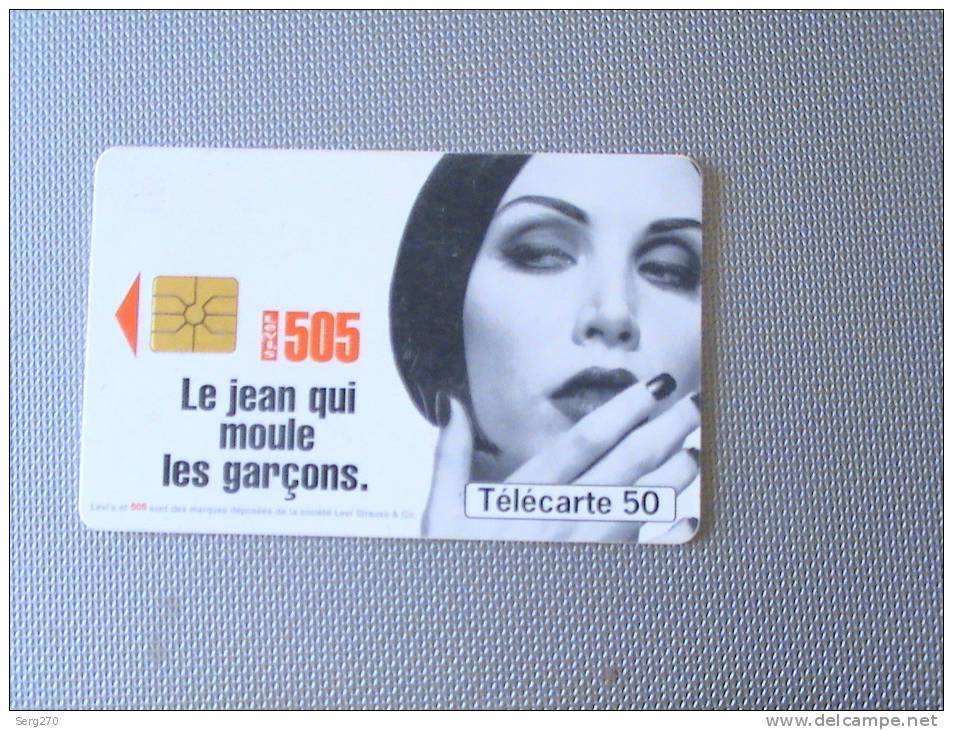 505 LEVIS TELECARTE - Reclame