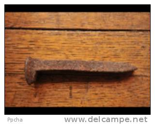 Railroad Railway Santa Fe Authentical Nail Clou Chemin De Fer Train A PIECE OF HISTORY !! - Other & Unclassified