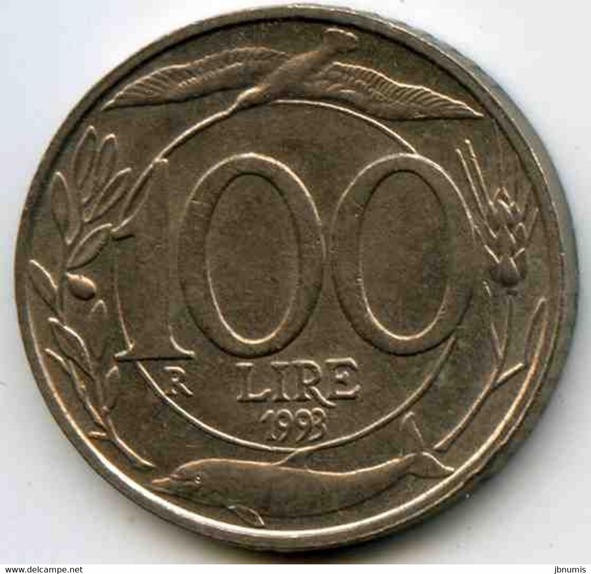 Italie Italia 100 Lire 1993 KM 159 - 100 Liras