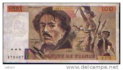 FRANCE - 100 Fr DELACROIX - Type 1997 - 100 F 1978-1995 ''Delacroix''