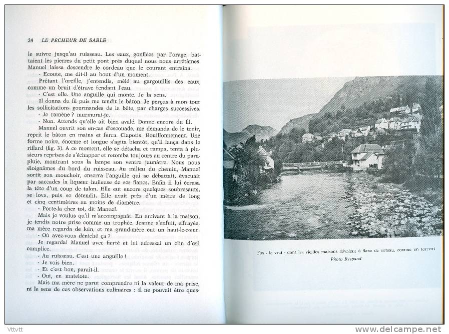 LE PECHEUR DE SABLE, Contes Et Récits Du Pays De Garonne (1977), Jean Cazalbou, Edition Privat, Dessins, Photos, BE... - Midi-Pyrénées