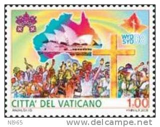 CITTA´ DEL VATICANO - VATIKAN STATE - ANNO 2008 - GIORNATA MONDIALE DELLA GIOVENTU´  SIDNEY   - ** MNH - Unused Stamps