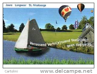 Joure Langweer Luchtballon Ballon Montgolfier Balloon Heiss Luftballon Nederland - Luchtballon