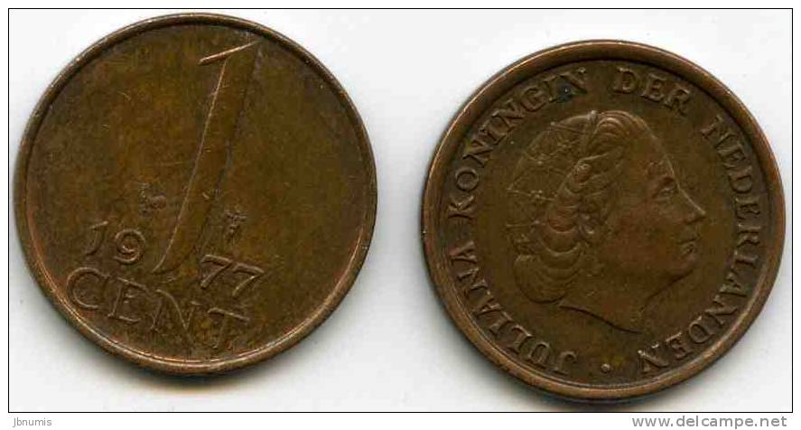 Pays-Bas Netherland 1 Cent 1977 KM 180 - 1948-1980 : Juliana
