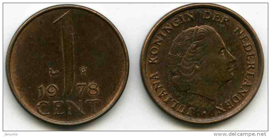 Pays-Bas Netherland 1 Cent 1978 KM 180 - 1948-1980 : Juliana