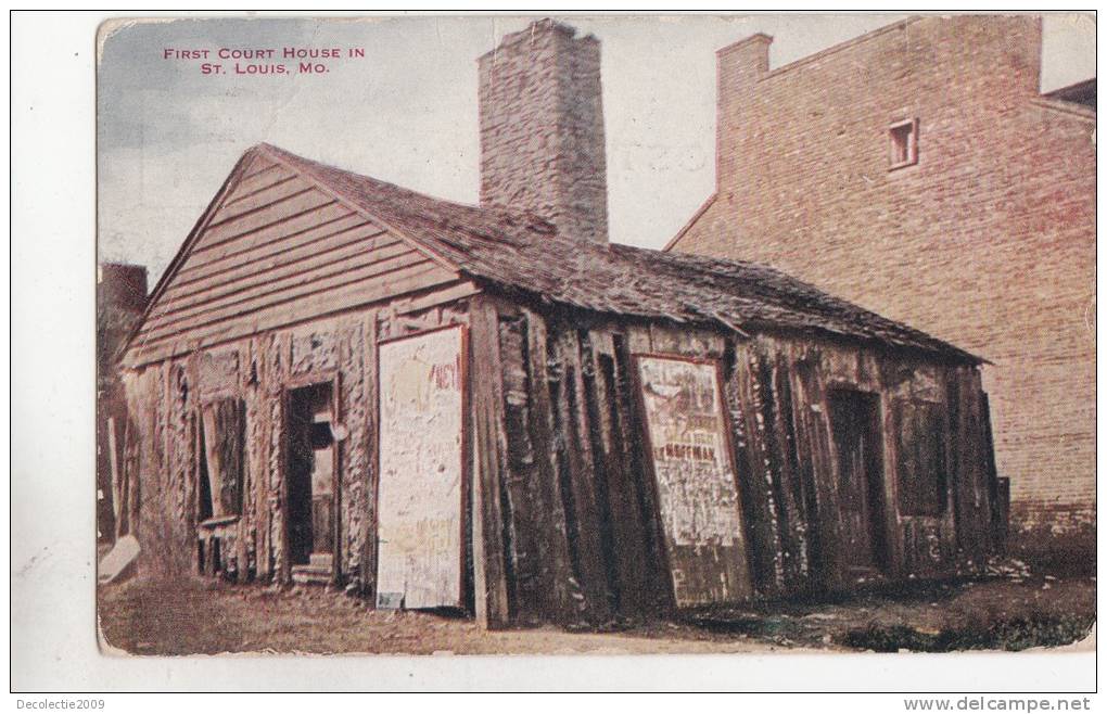 B38179 First Court House In St Louis Mo Used Perfect   Shape - St Louis – Missouri