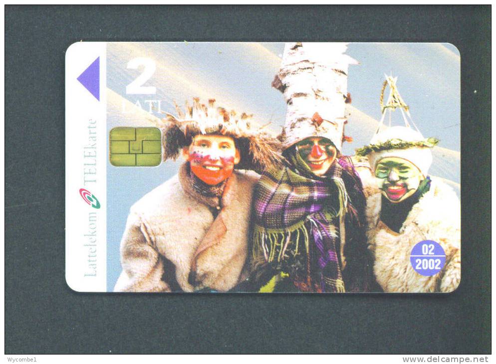 LATVIA  -  Chip Phonecard As Scan - Latvia