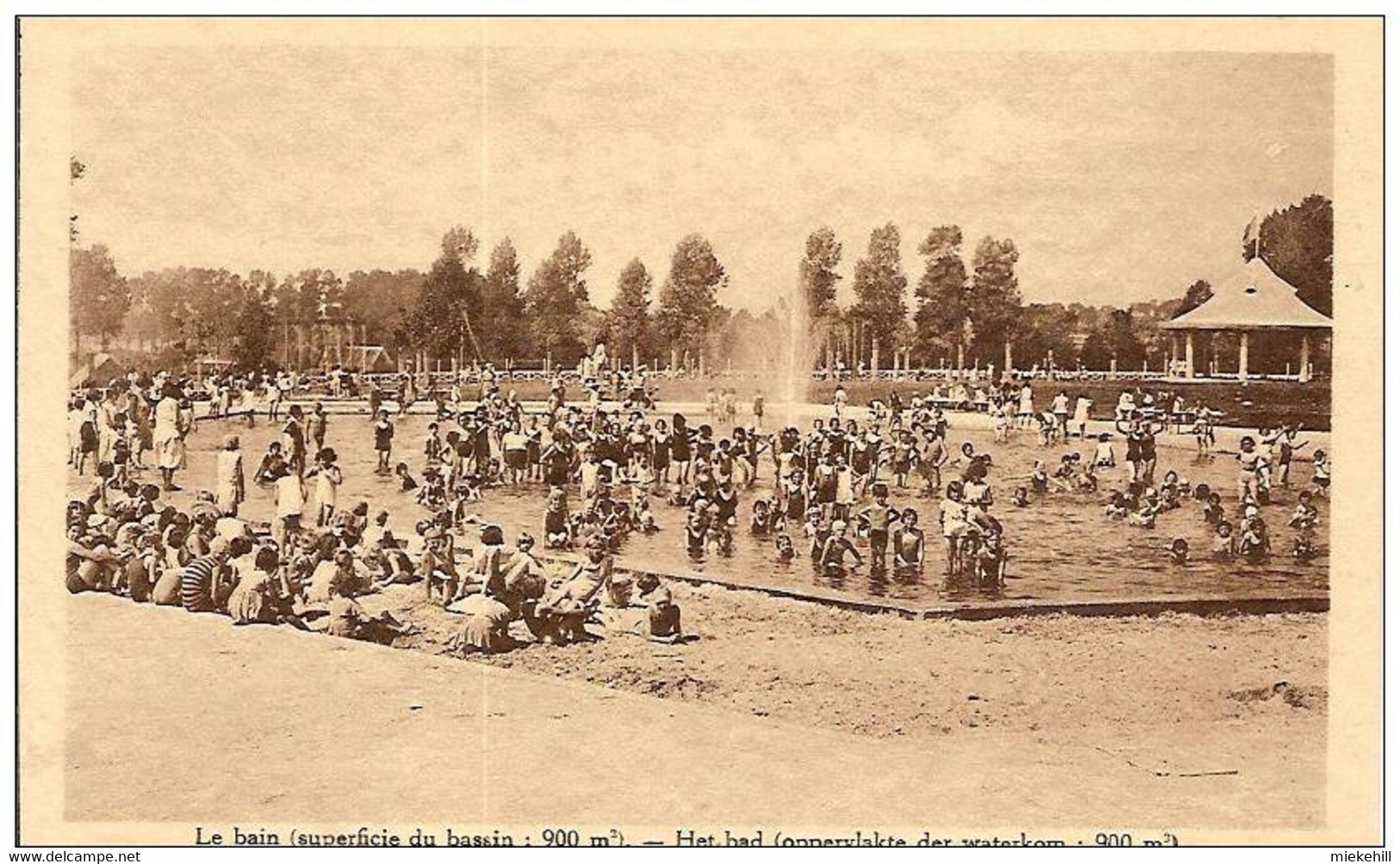 ANDERLECHT-NEERPEDE-COLONIE  SCOLAIRE DEPUTE MELCKMANS-BAIN-natation-piscine-ECOLE  DE PLEIN AIR - Anderlecht