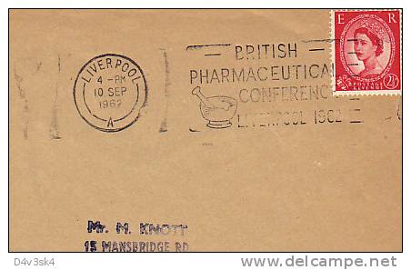 1962 GB Liverpool Pharmaceutical Conference Pharmacy Medicine Pharmacie Farmacia Medicina - Pharmacie