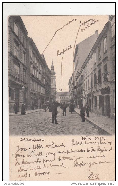 B38256 Wien Schlosselgasse   Used Good   Shape - Sonstige & Ohne Zuordnung