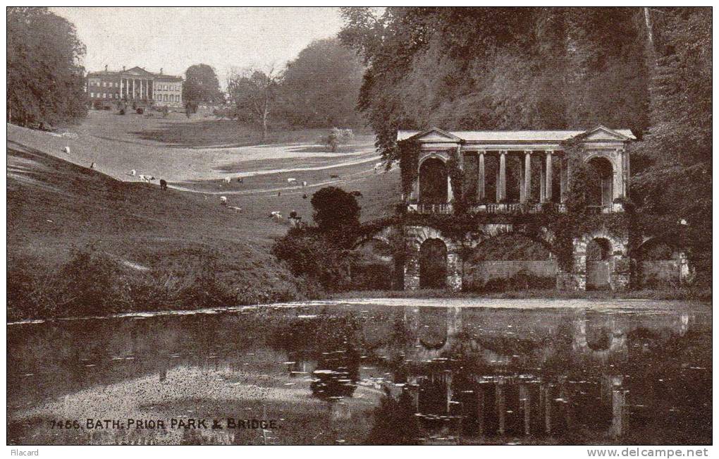 21393    Regno  Unito,  Bath:  Prior  Park &amp; Bridge,  NV - Bath