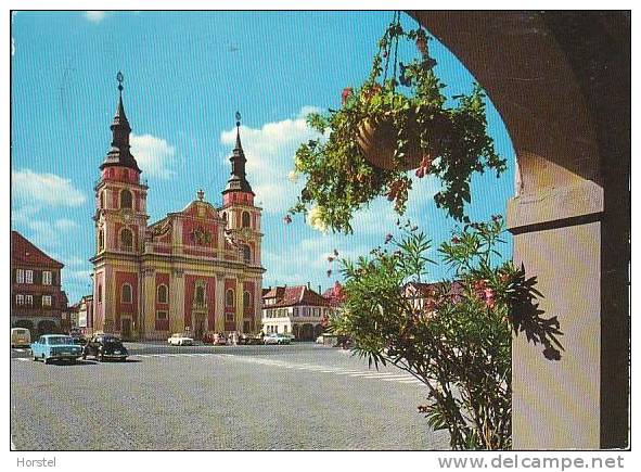 D-71638 Ludwigsburg - Marktplatz - Cars - Opel - VW - Ford - Stamp - Ludwigsburg