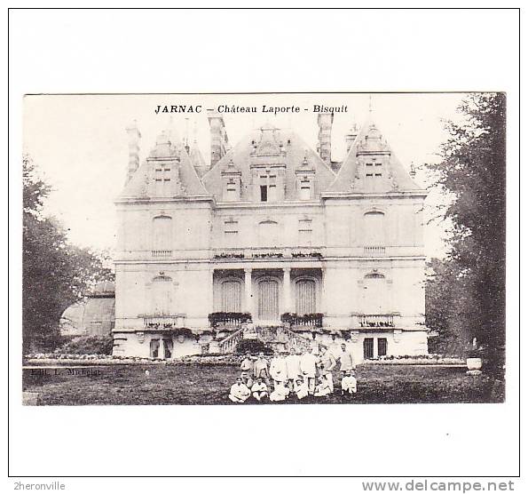 CPA  - 16 -   JARNAC - Chateau Laporte -Bisquit - Jarnac