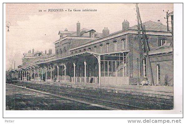 FEIGNIES - La Gare Intérieure - Feignies