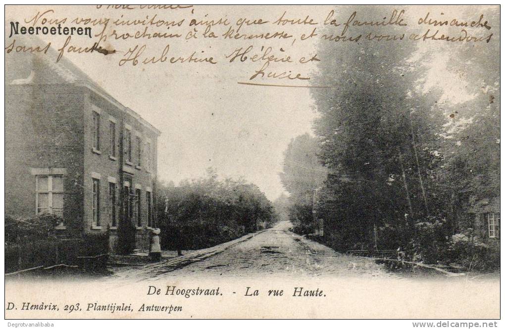 Neeroeteren - De Hoogstraat- La Rue Haute - Bocholt