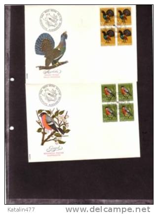 Switzerland, 1968.Pro Juventute, Birds,    FDC - Briefe U. Dokumente