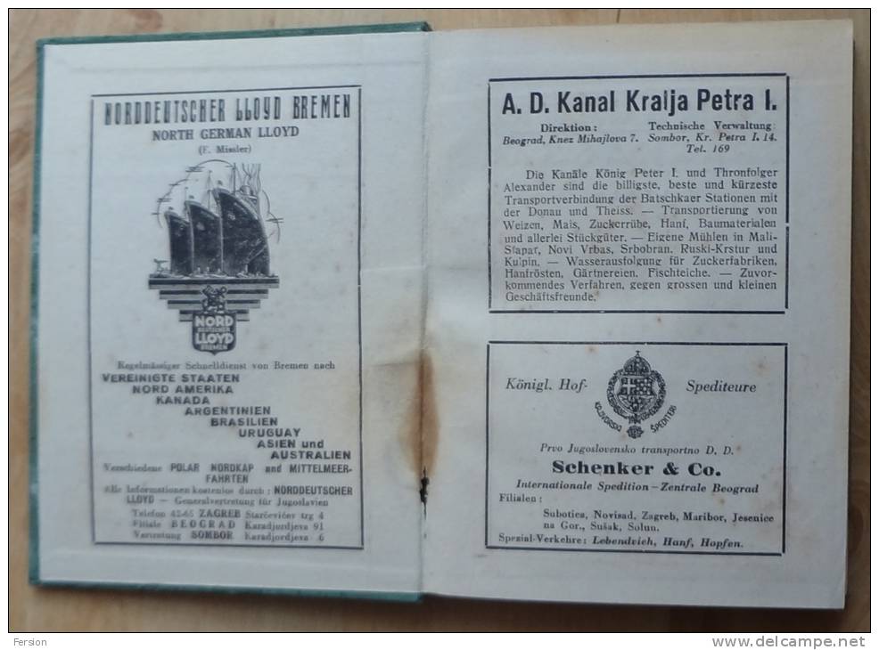 1939 Calendar Note Book - Taschenkalender - Donauschwaben Donaudeutsche - Danube Swabians - Sombor - Subotica - Small : 1921-40