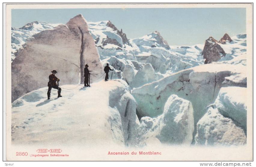 Ascension Du Montblanc, ± 1910 - Other & Unclassified