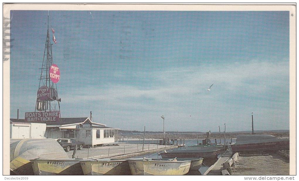 ZS9914 The Port  Of Egypt Fishing Station Is A Local Landmark In Southold Long Island Used Good Shape - Long Island