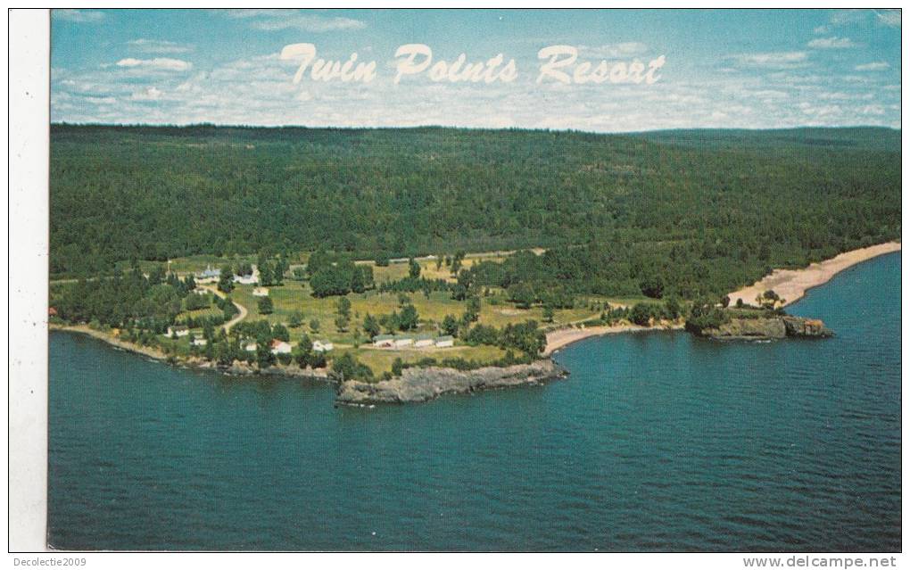 ZS9924 Twin Pionts ResortOn Lake Superior Circle Route Used Good Shape - Andere & Zonder Classificatie