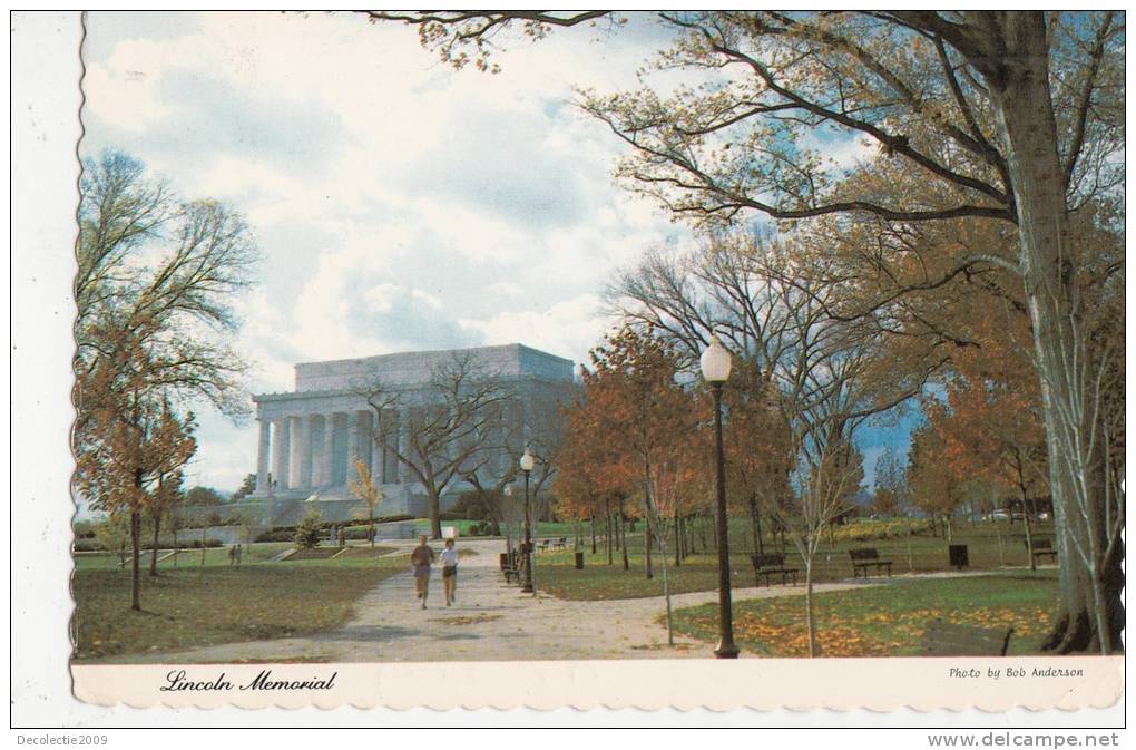 ZS9945 Lincoln Memorial Washington D.C. Not Used Good Shape - Washington DC