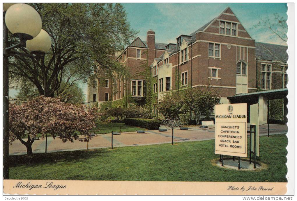 ZS9450 Michigan League University Of Michigan Ann Arbor Used Perfect Shape - Ann Arbor