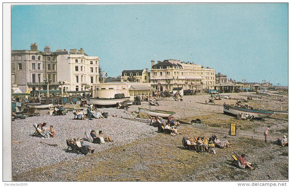 ZS9999 East Beach And Marine Parade From Pier Worthing Not Used Perfect Shape - Worthing