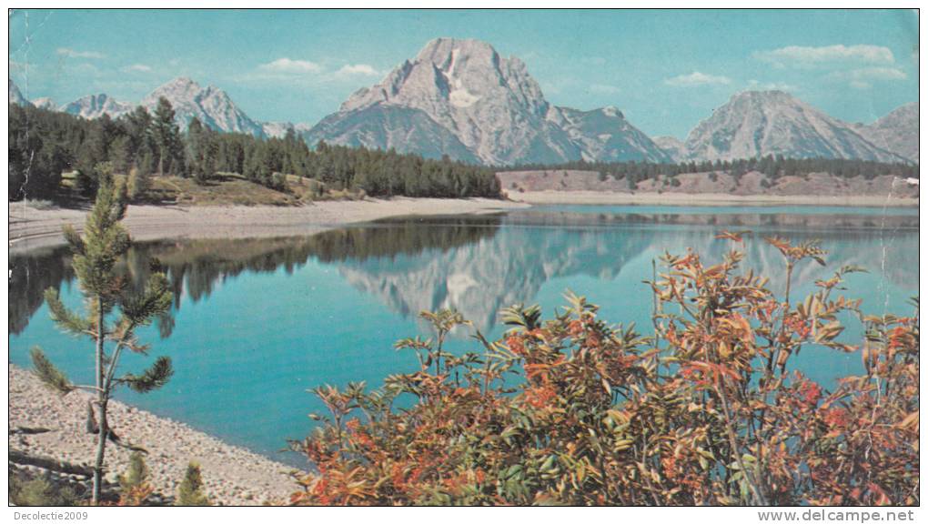 ZS9464 Wyoming Mount Moran Used Perfect Shape - Autres & Non Classés