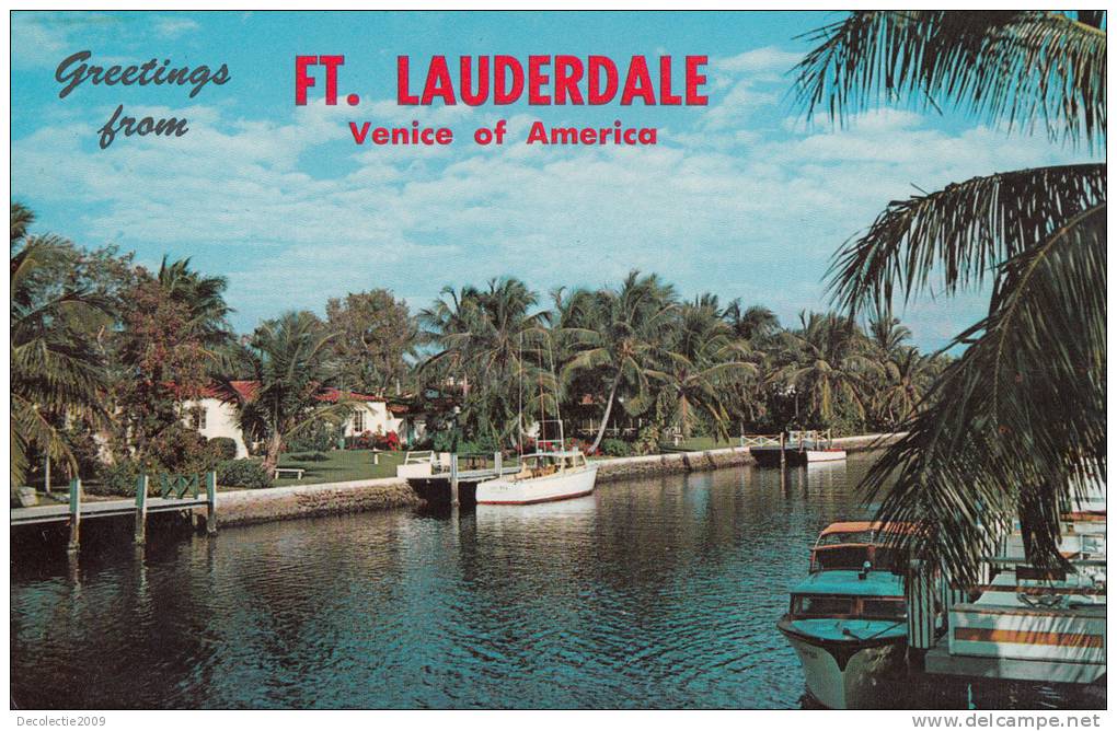 ZS10025 Ft Lauderdale Venice Of America Used Good Shape - Fort Lauderdale