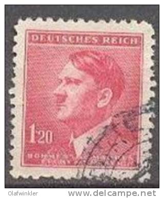 Böhmen Und Mähren 1942 Freimarken: Hitler Mi 96 / Scott 69 / SG 85 Gestempelt/oblitere/used - Usati