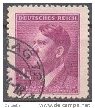 Böhmen Und Mähren 1942 Freimarken: Hitler Mi 103 / Scott 76 / SG 92 Gestempelt/oblitere/used - Oblitérés