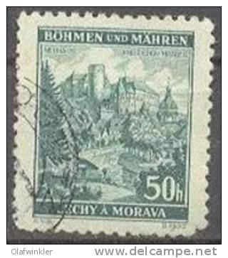 Böhmen Und Mähren 1940 Freimarken: Neuhaus Mi 39 / Scott 40 / SG 44 Gestempelt/oblitere/used - Oblitérés