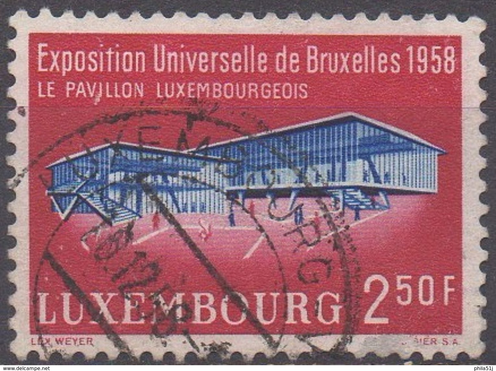 LUXEMBOURG  N°541__ OBL VOIR SCAN - Used Stamps